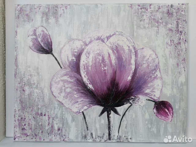 Картина холст акрил