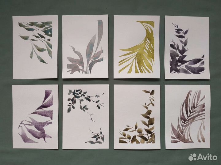 Открытки ручной работы, а6