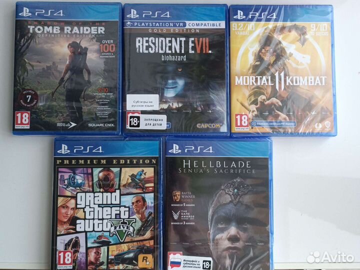 Игры Sony PS 4