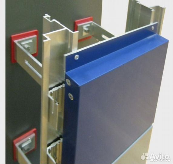 Крепеж, кляммера, подсистема для вент фасада оптом