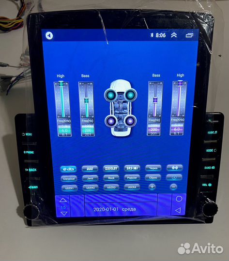 Магнитола tesla android 4/64GB IPS.новая