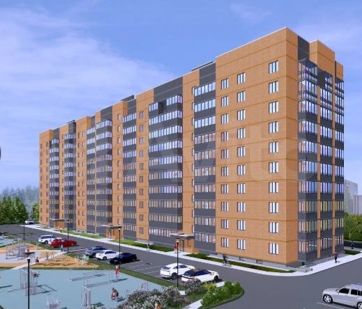 1-к. квартира, 36,3 м², 10/10 эт.