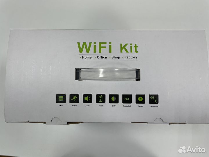 NEW Видеонаблюдение №1 4 камеры ip wi-fi 5мп Компл