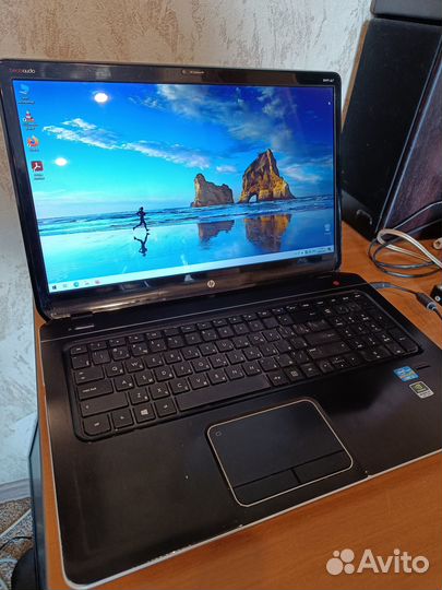 Ноутбук HP dv7-7251er 17 дюймов/Core i3/4Gb/SSD480