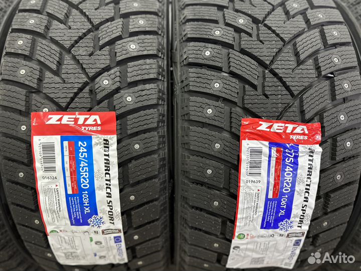 Zeta Antarctica Sport SUV 245/45 R20 и 275/40 R20 101S