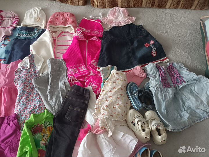Вещи пакетом на девочку