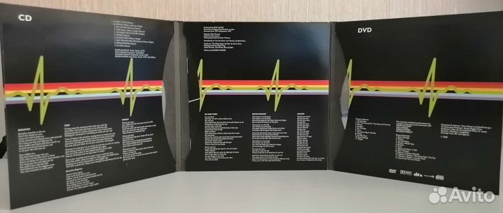 CD Pink Floyd The Dark Side of the Moon CD+DVD