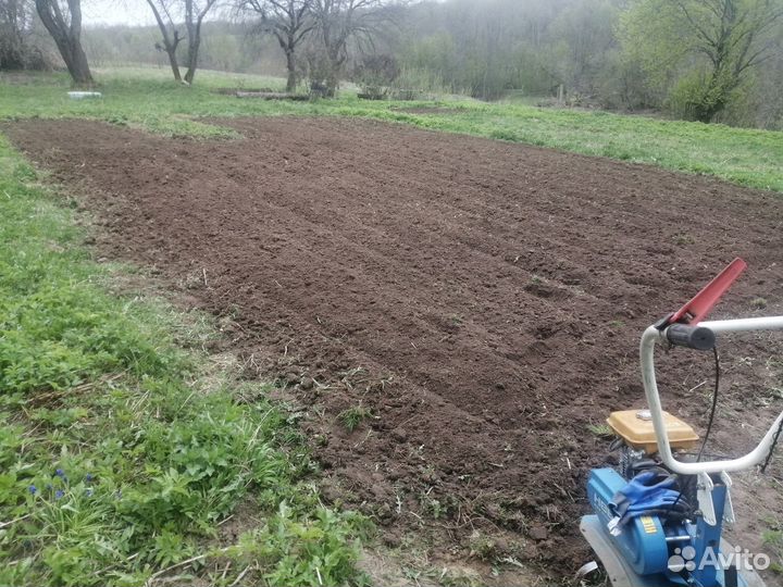 Благоустройство участков, пахота, покос