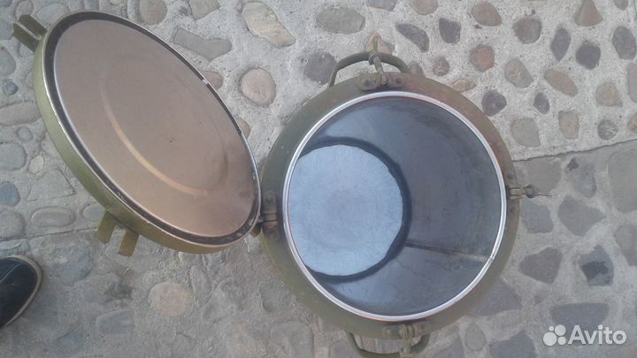 Термос фляга армейская нержавейка