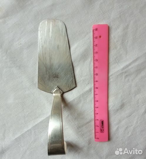 Лопатка для торта мельхиор