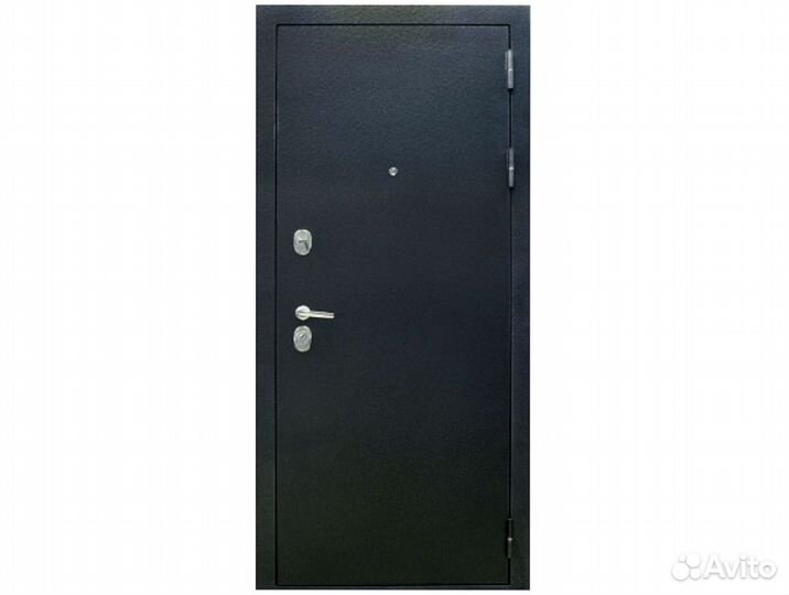 Дверь входная металлическая с зеркалом