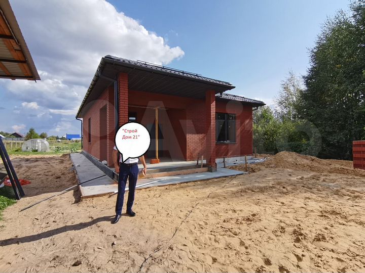 Дом 72 м² на участке 3 сот.