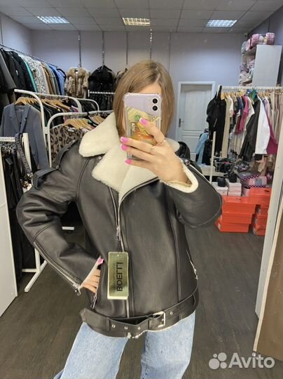 Натуральные авиаторы из овчины