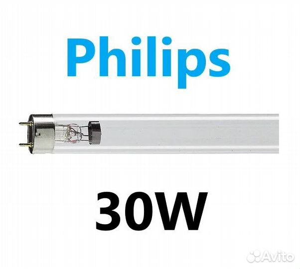 Кварцевая уф Лампа TUV 30W philips(произ.Голандия