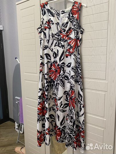 Шелковое платье 48/50