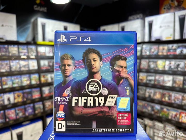 Игры для PS4: FIFA 19