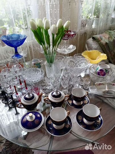 Хрусталь, посуда и много другого