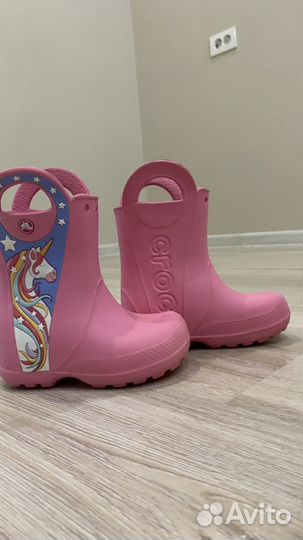 Резиновые сапоги crocs