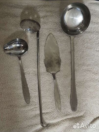 Набор столовых предметов. СССР. Вилки, ложки