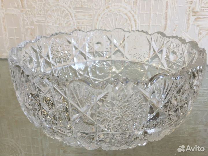 Ваза хрустальная СССР