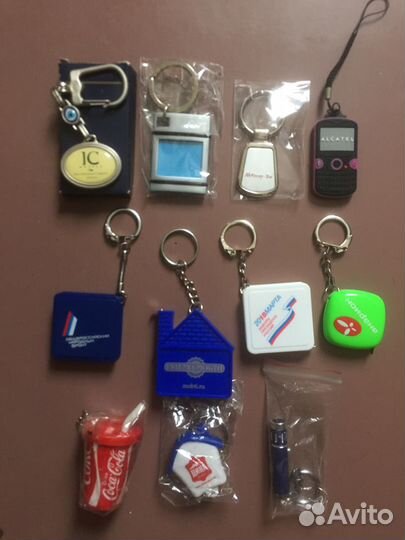Брелоки для ключей новые