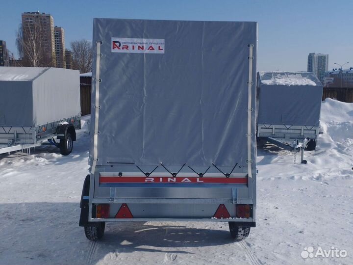 Прицеп 2,5х1,3 для легкового авто оцинкованный