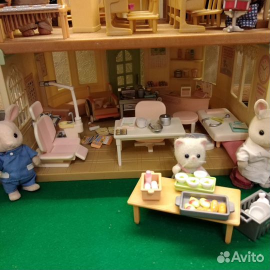 Sylvanian families. Набор школа больница