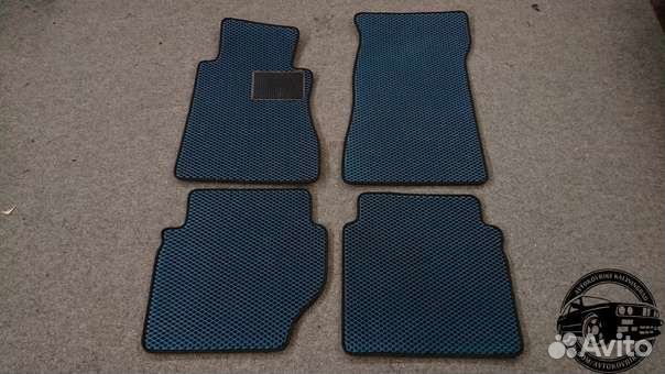 Автоковрики EVA для Mercedes-Benz w123, синего цве