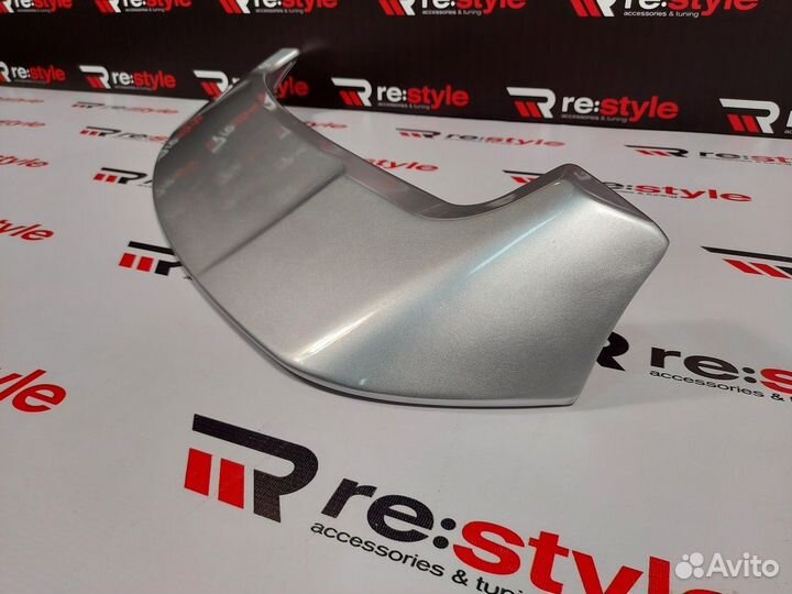 Спойлер Наверх Mitsubishi Outlander 12-21 Серебро