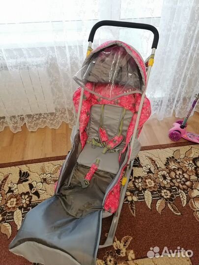 Коляска санки