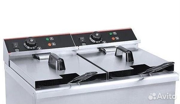 Фритюрница Airhot EF12+12 с краном