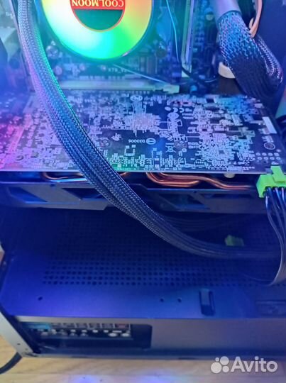 Видеокарта rx580 8gb gigabyte