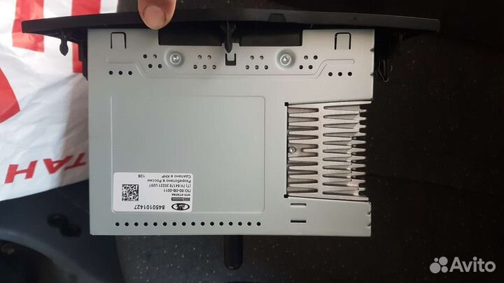 Штатная магнитола Лада гранта фл