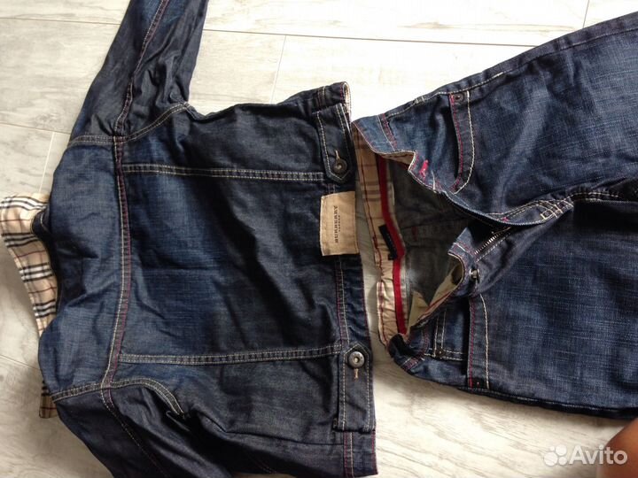 Костюм на мальчика джинсовый Burberry