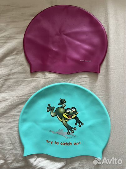 Шапочки для плавания детские