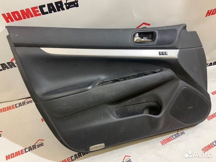 Обшивка двери передняя левая Infiniti G37