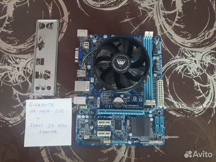 Материнские платы S1155 с процессорами