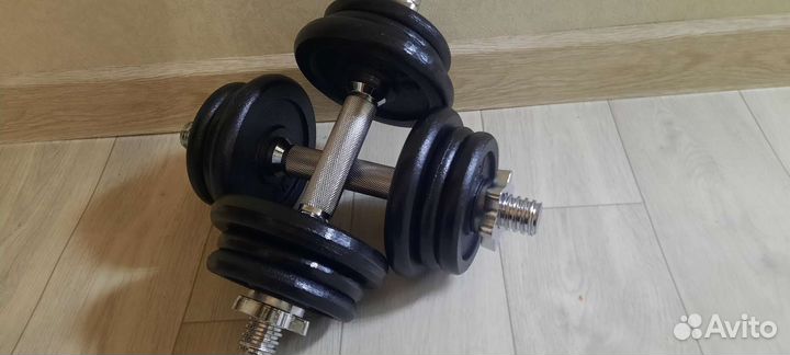 Гантели по 10 кг Новые в кейсах