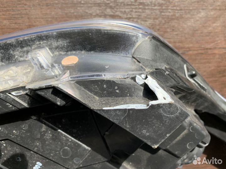 Фара левая линза hyundai creta