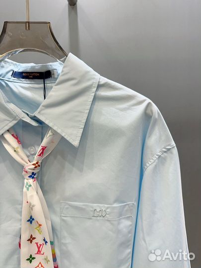 Укороченная Рубашка Miu Miu