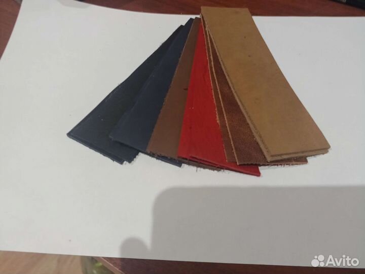 Обрезки натуральной кожи