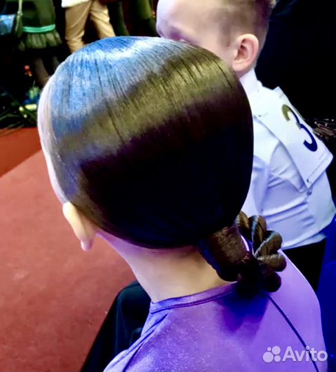 Бальные причёски на турнир