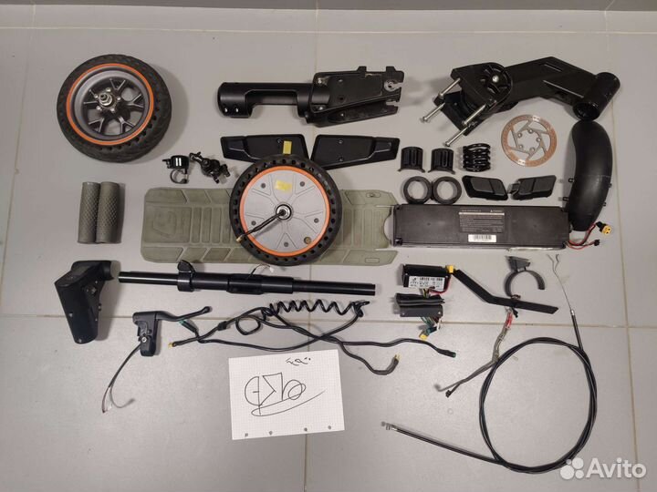 Kugoo M2 PRO на запчасти и детали