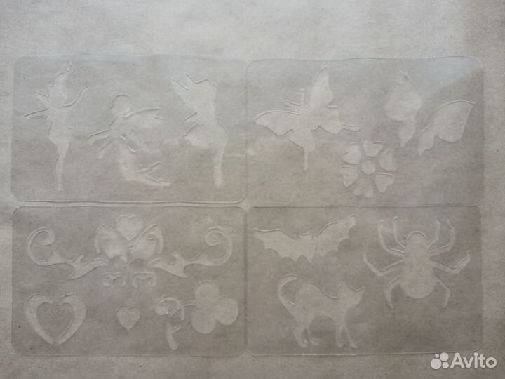 Трафареты для торта, кофе, пряников