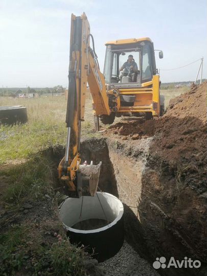 Аренда экскаватора погрузчика jcb