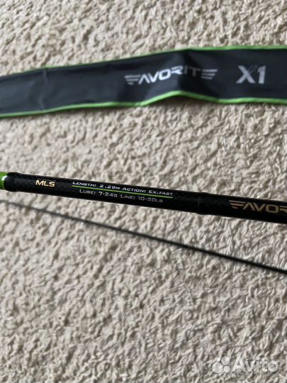 Спиннинг favorite x1 762m