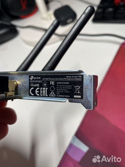 Wi-fi адаптер tp-link archer t6e