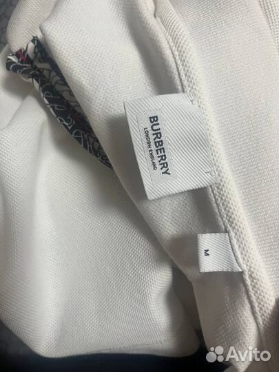 Футболка поло burberry