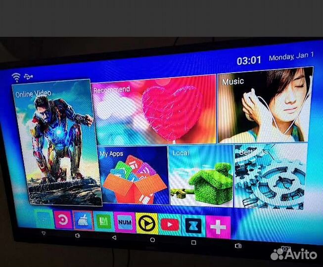 TV приставка Прошитая Android MXQ PRO Новая