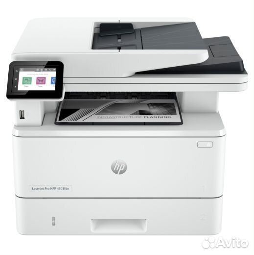 Мфу лазерное HP LaserJet Pro 4103fdn (2Z628A)